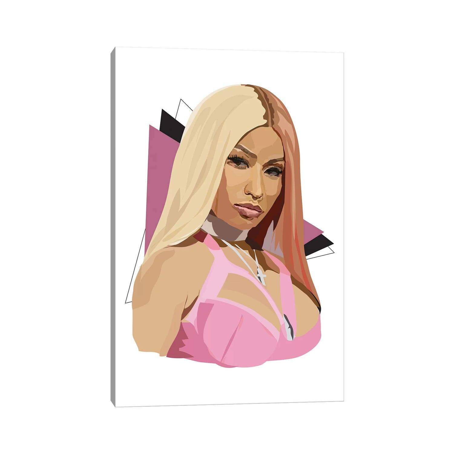 iCanvas "Nicki Minaj" by Anna Mckay Canvas Print Bed Bath & Beyond